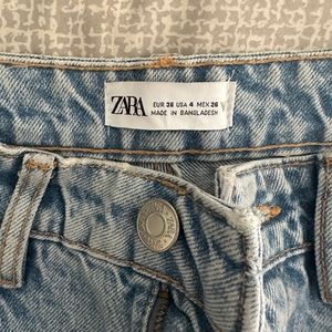 Zara mom jeans.